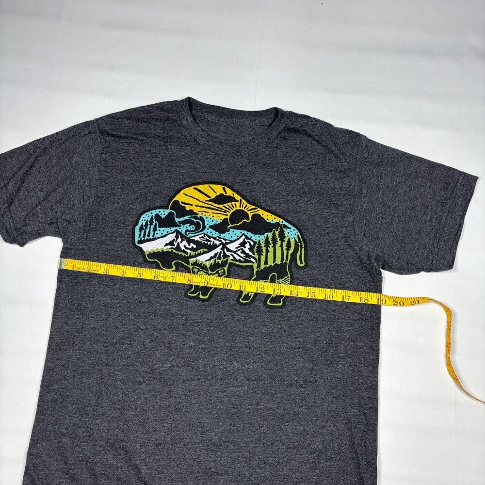 Lot of 2 AtomicChild Jimmy Bryant Colorado Bison & Bear T-Shirt Adult Med - Picture 5 of 10